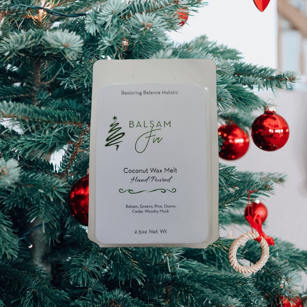 Balsam Fir Holiday Wax Melt - Restoring Balance Shop