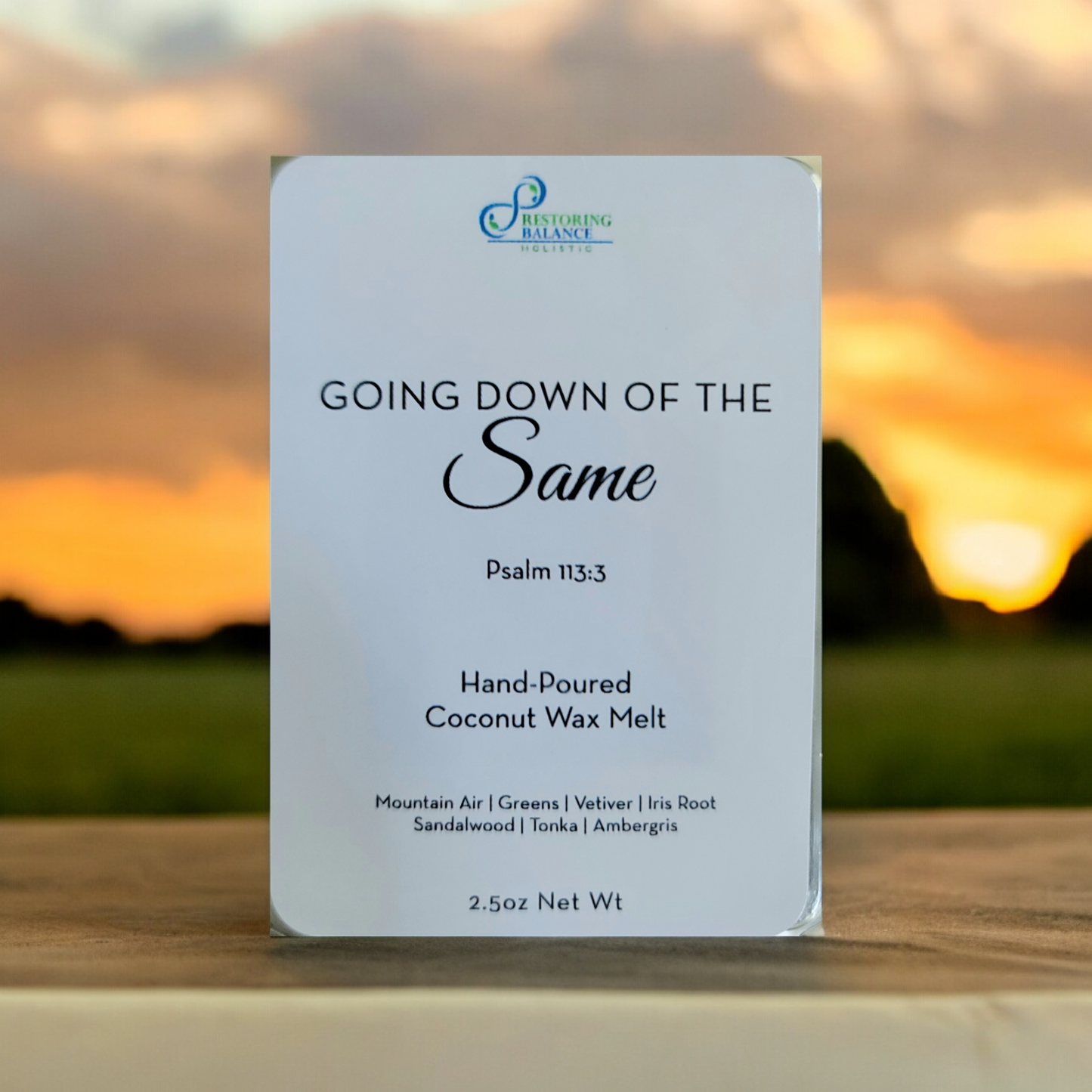 His Praise Wax Set (Psalms 113:3) - Restoring Balance Shop