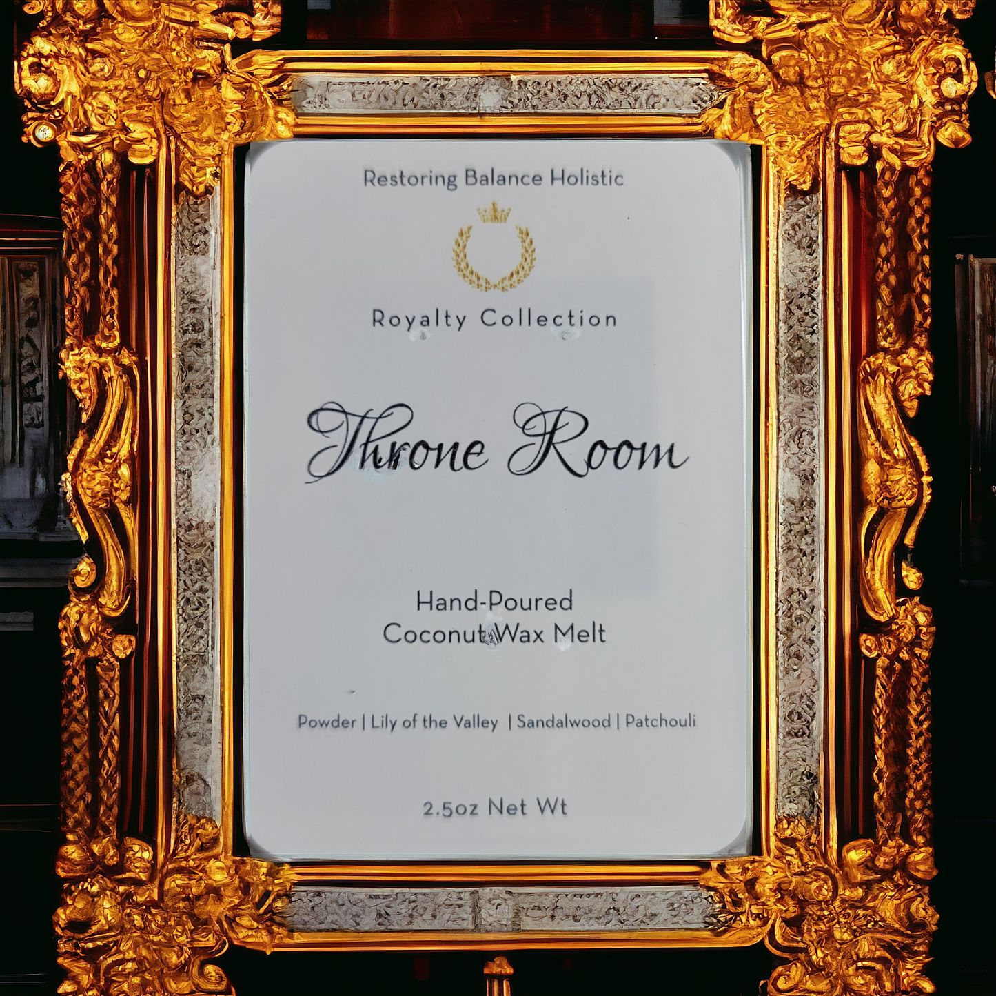 Throne Room Wax Melt - Restoring Balance Shop