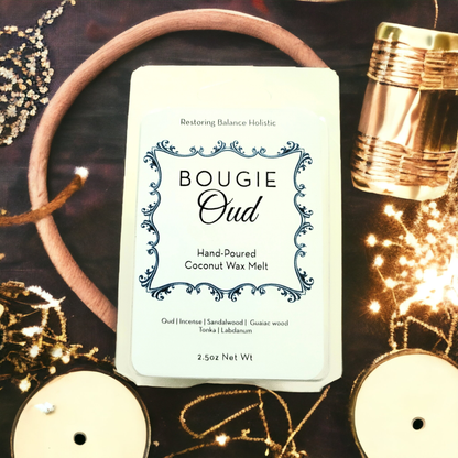 Boughie Oud Wax Melt - Restoring Balance Shop