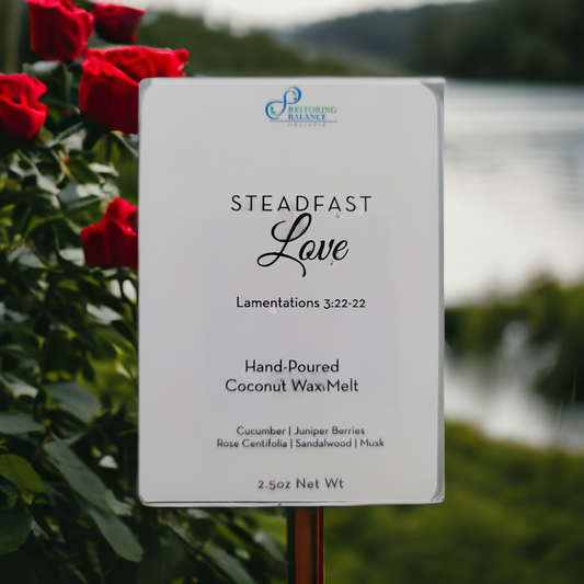 His Love Wax Set (Lamentations 3:22-23) - Restoring Balance Shop