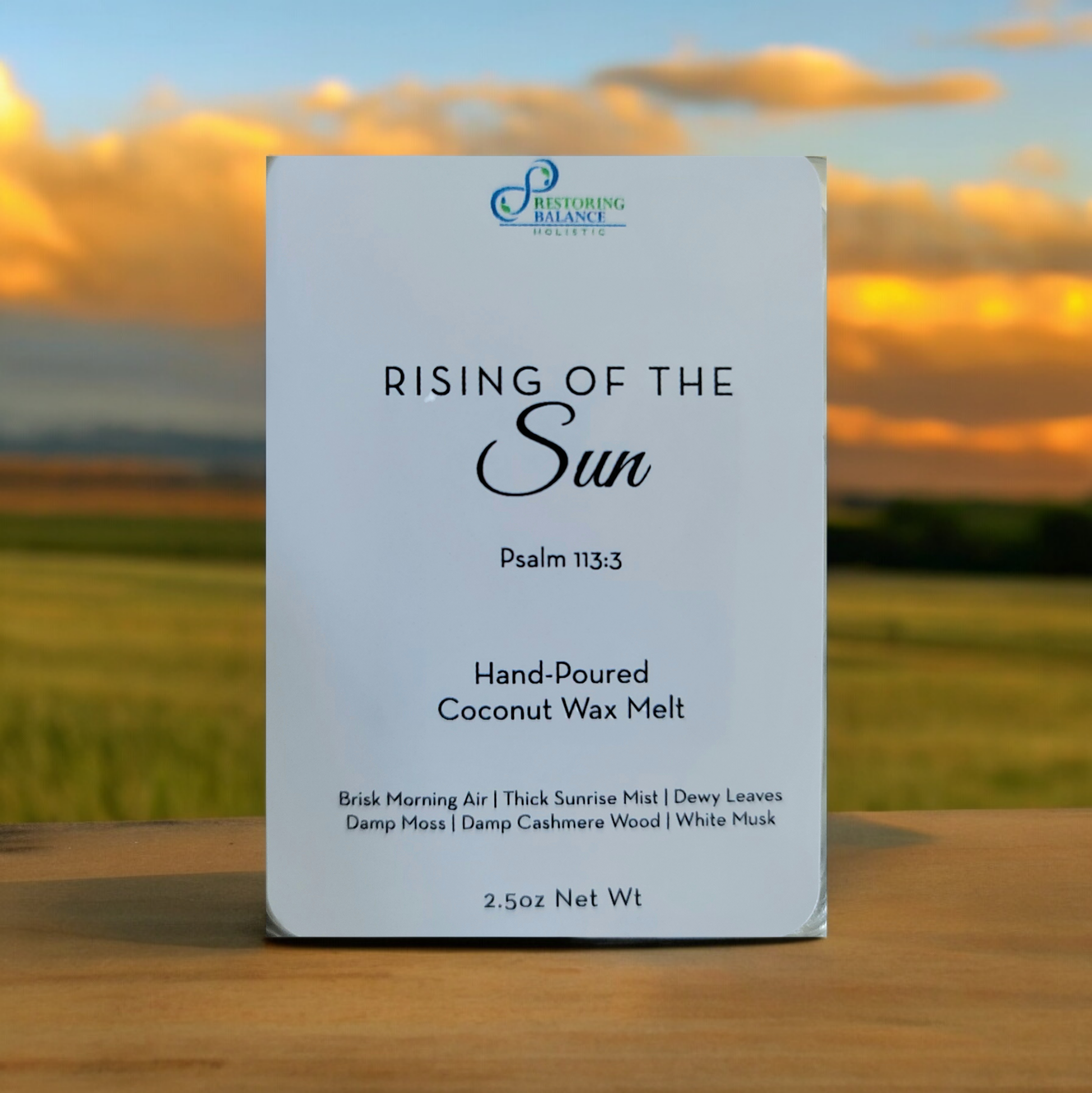 His Praise Wax Set (Psalms 113:3) - Restoring Balance Shop