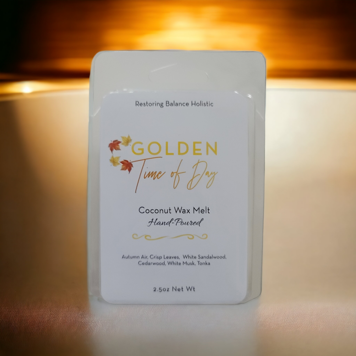 Golden Time of Day Wax Melt - Restoring Balance Shop