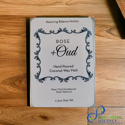 Rose & Oud Wax Melt - Restoring Balance Shop