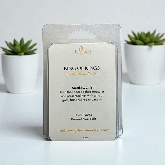 King of Kings Anointed Wax Melt - Restoring Balance Shop
