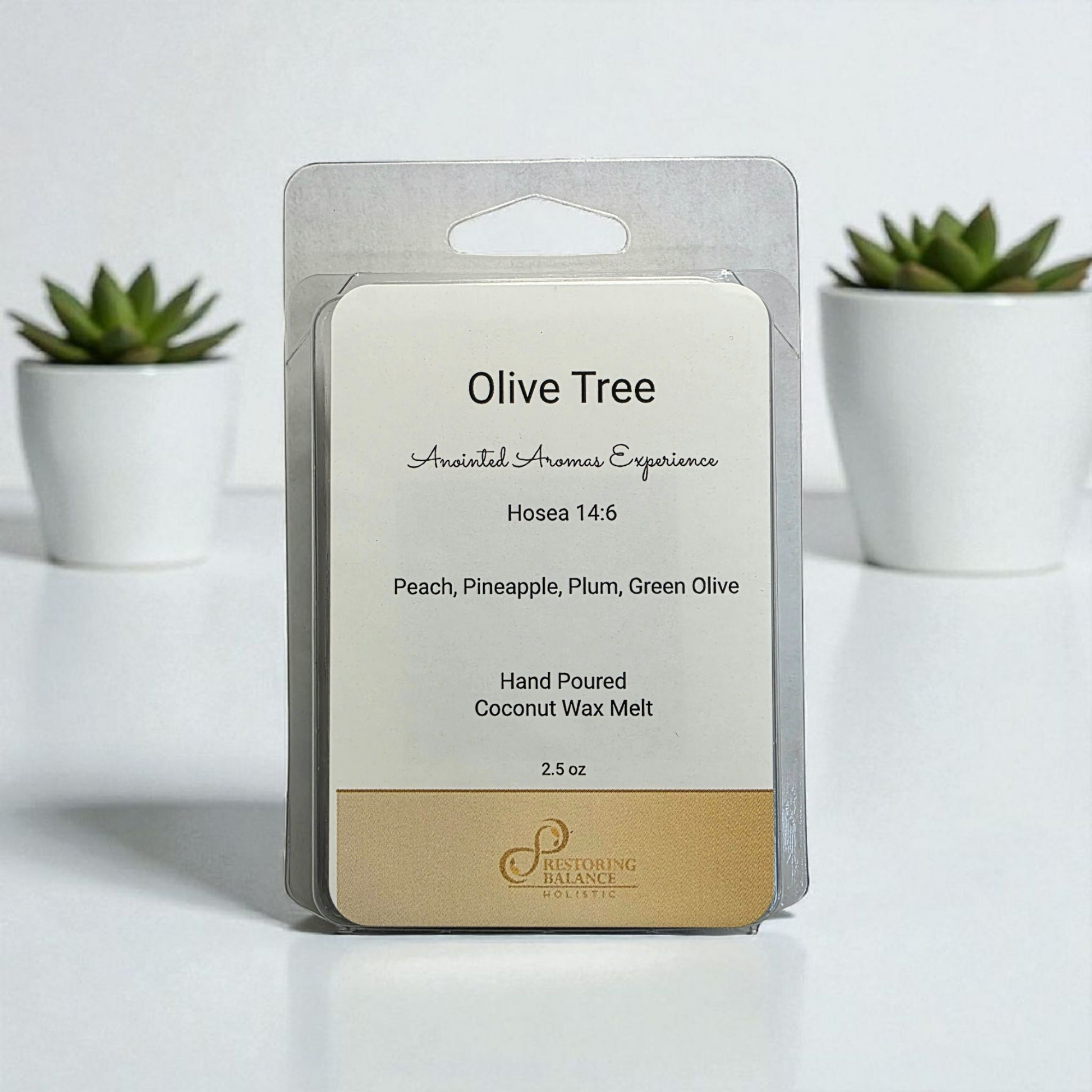 Olive Tree Anointed Wax Melt - Restoring Balance Shop