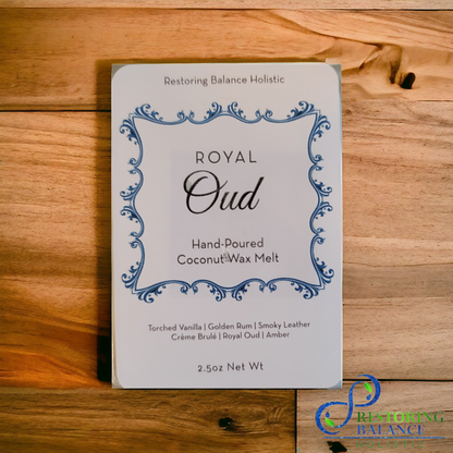 Royal Oud Wax Melt - Restoring Balance Shop