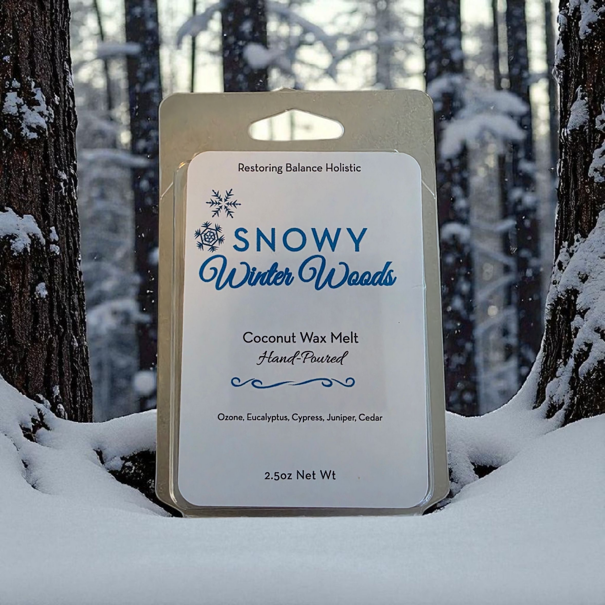 Snowy Winter Woods Wax Melt - Restoring Balance Shop