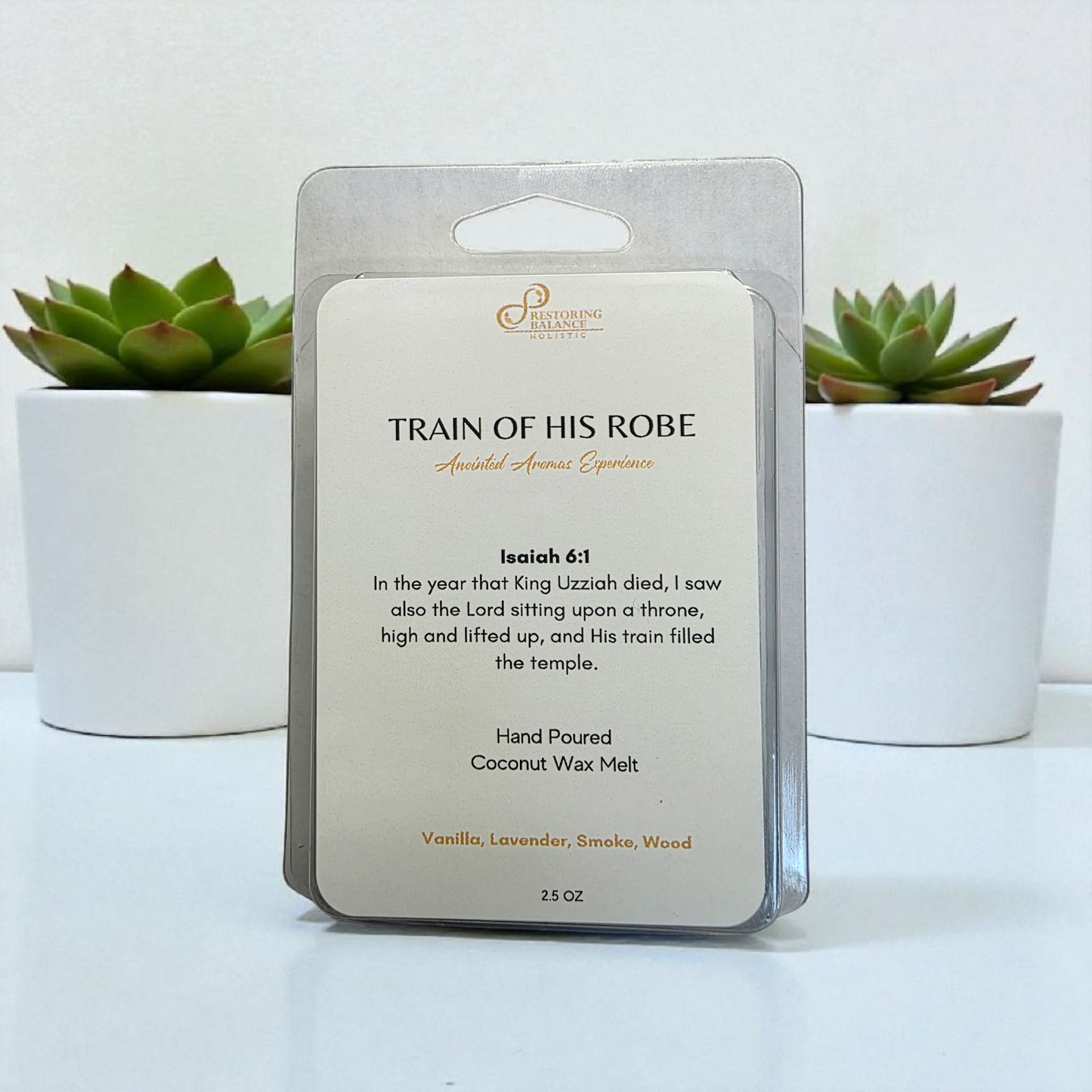 Train of His Robe Anointed Wax Melt - Restoring Balance Shop